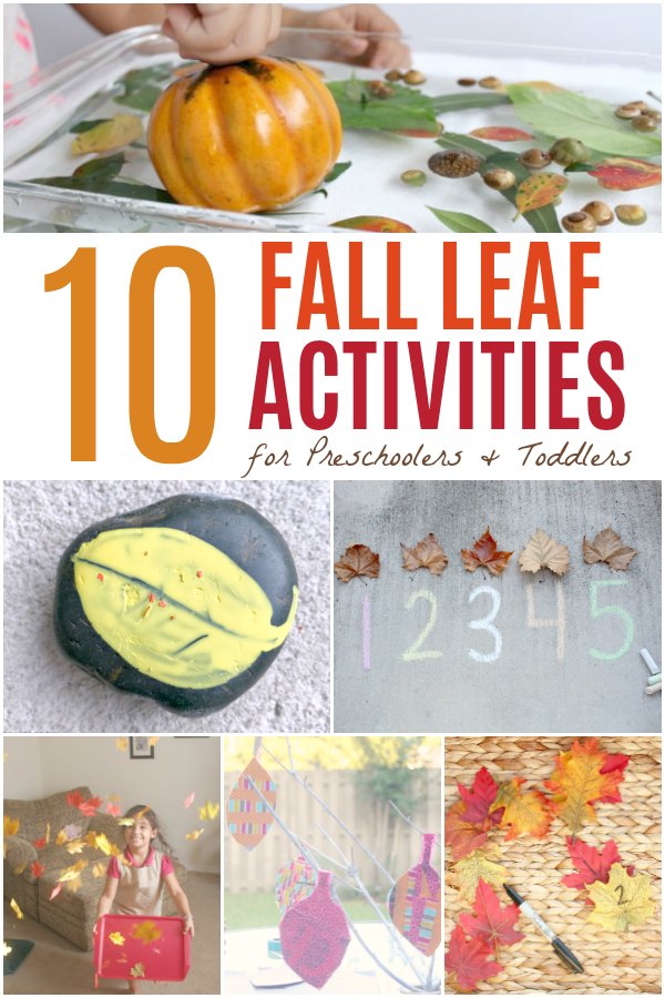 10 Fall Leaf Activities for Preschoolers and Toddlers - The Educators' Spin On It 10 Fall Leaf Activities for Preschoolers and Toddlers