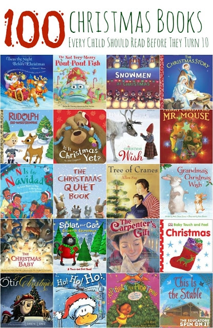 100 Christmas books every child should read before they turn 10