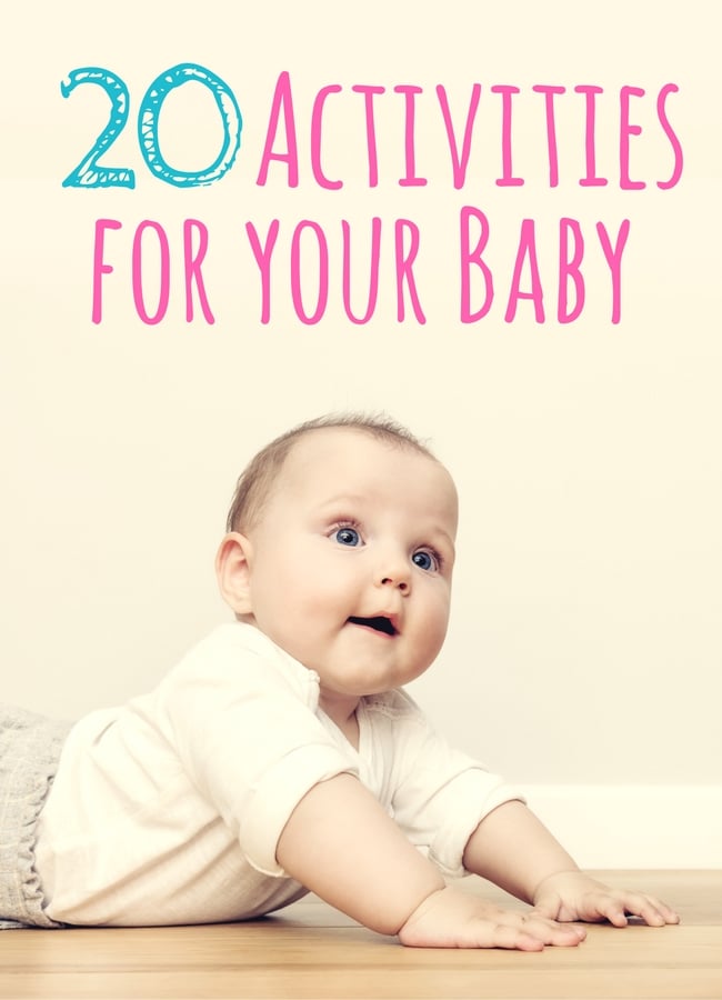 20 Baby Activities - The Educators' Spin On It 20 Baby Activities from The Educators' Spin On it