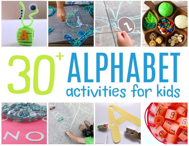 30-alphabet-activities-for-kids - The Educators' Spin On It 30+ Alphabet Activities for Kids!