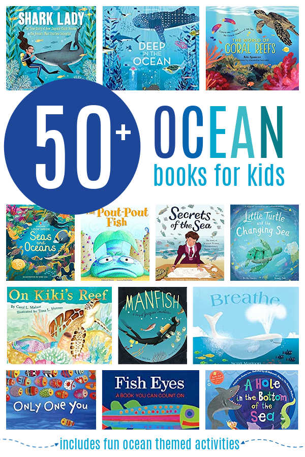 50-ocean-books-for-kids-1 - The Educators' Spin On It A collection of 50+ Ocean Books for Kids. Plus activity ideas too!