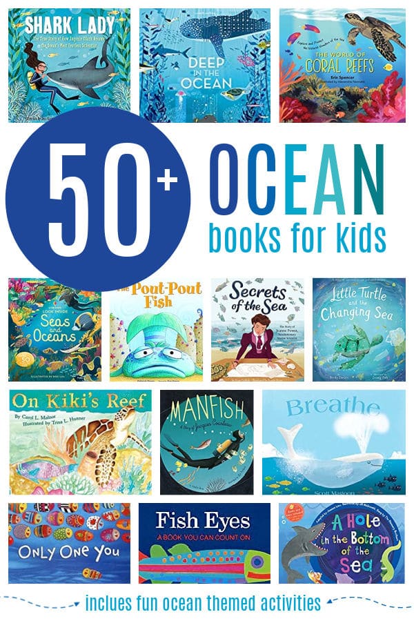 50-ocean-books-for-kids - The Educators' Spin On It A collection of 50+ Ocean Books for Kids plus activity ideas