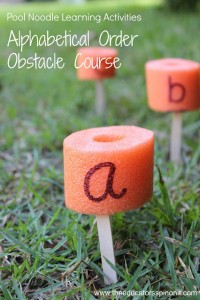 ABC%2Bobstacle%2Bcourse.jpg - The Educators' Spin On It Alphabetical Obstacle Course with Pool Noodles