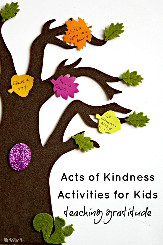 Acts%2Bof%2BKindness.jpg - The Educators' Spin On It Acts for Kindness Tree