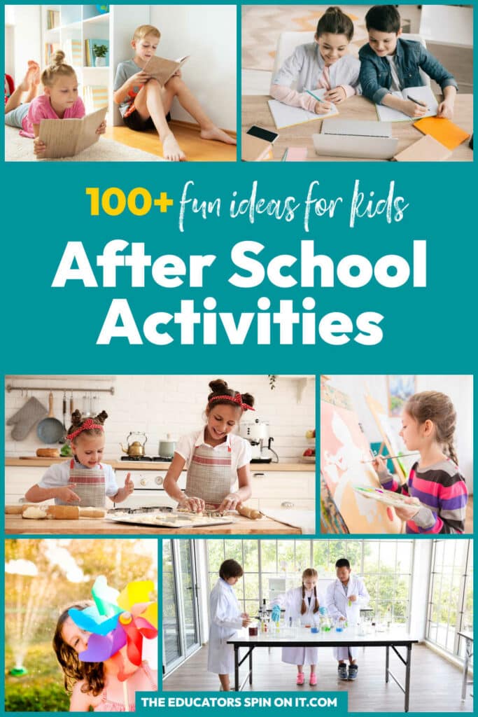 after-school-activities-for-kids - The Educators' Spin On It 100+ After School Activities for Kids