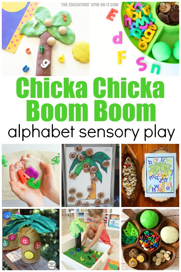 alphabet-sensory-play-with-chicka-chicka-boom-boom-activities- - The Educators' Spin On It