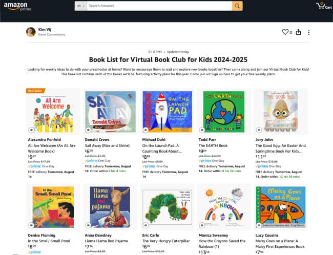 amazon-list-virtual-book-club-for-kids-book-list-2024 - The Educators' Spin On It Virtual Book Club