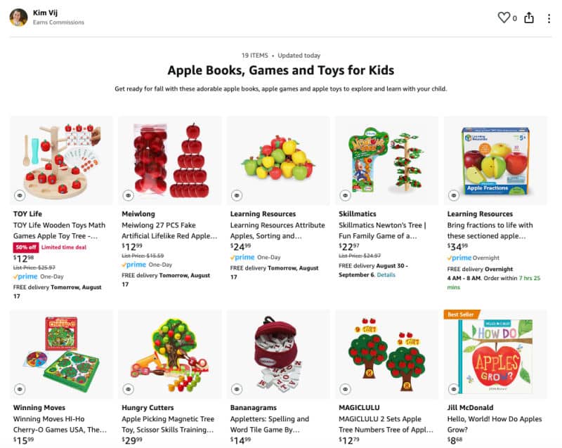 apple-themed-products-on-amazon-for-kids - The Educators' Spin On It Apple themed products on Amazon for kids