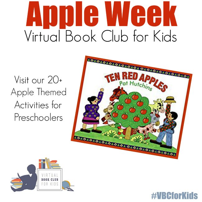 Apple week for Virtual Book Club for Kids