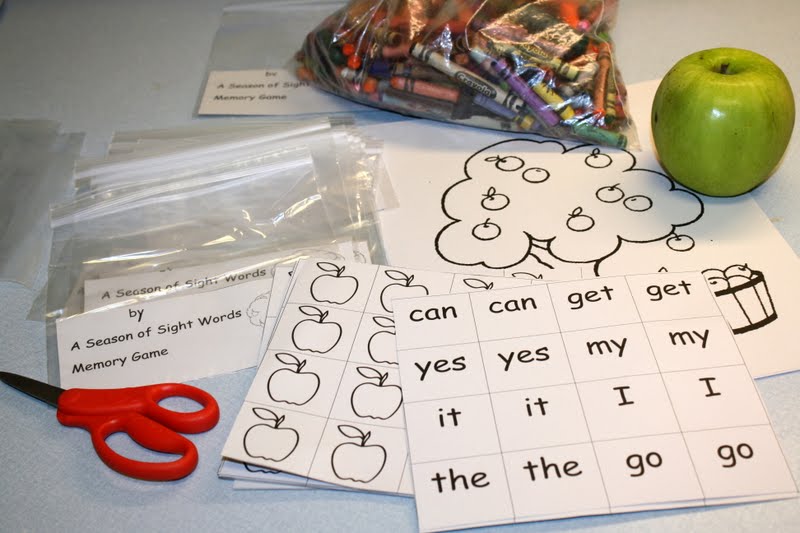apple_sight_word_printable_game.JPG - The Educators' Spin On It