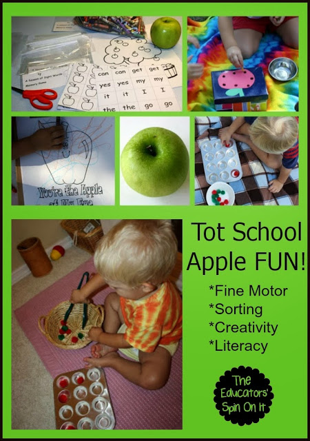 apple+collage.jpg - The Educators' Spin On It Apple Learning Activities for Toddlers