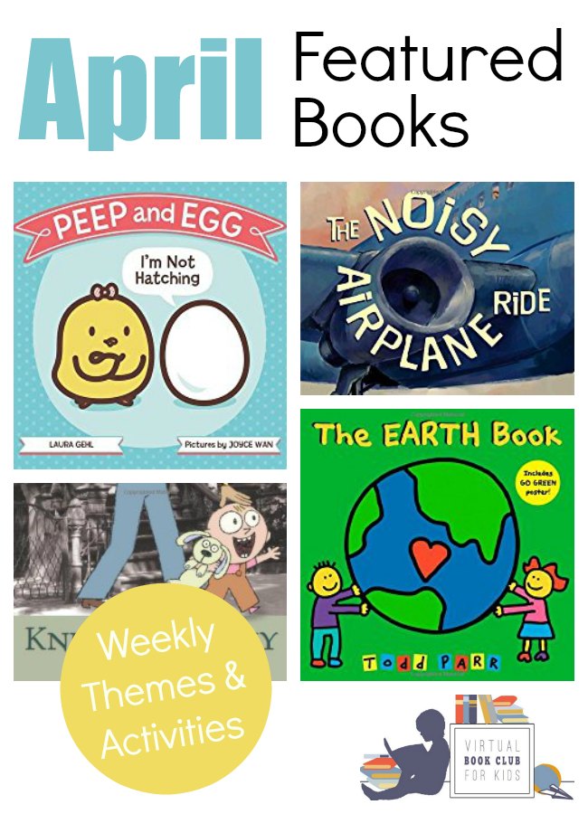 April Featured Book for Virtual Book Club for Kids - The Educators' Spin On It April Featured Book for Virtual Book Club for Kids