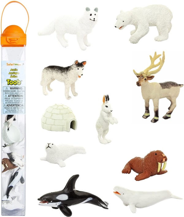 arctic-animals - The Educators' Spin On It Arctic Toob Animals
