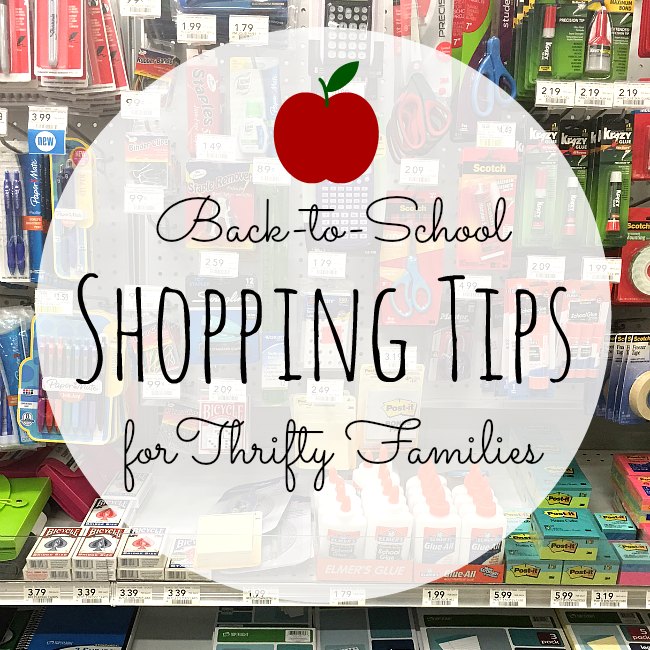 Back to School Shopping Tips - The Educators' Spin On It Back to School Shopping Tips for Thrifty Families