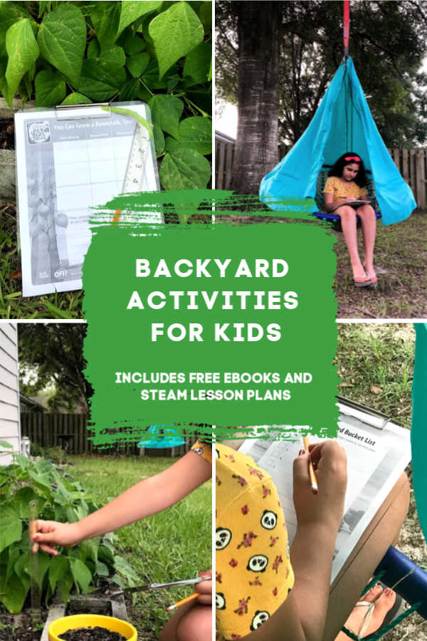 backyard-activities-for-kids-ebooks-lesson-plans - The Educators' Spin On It Backyard Activities for Kids including free ebooks and STEAM Lesson plans