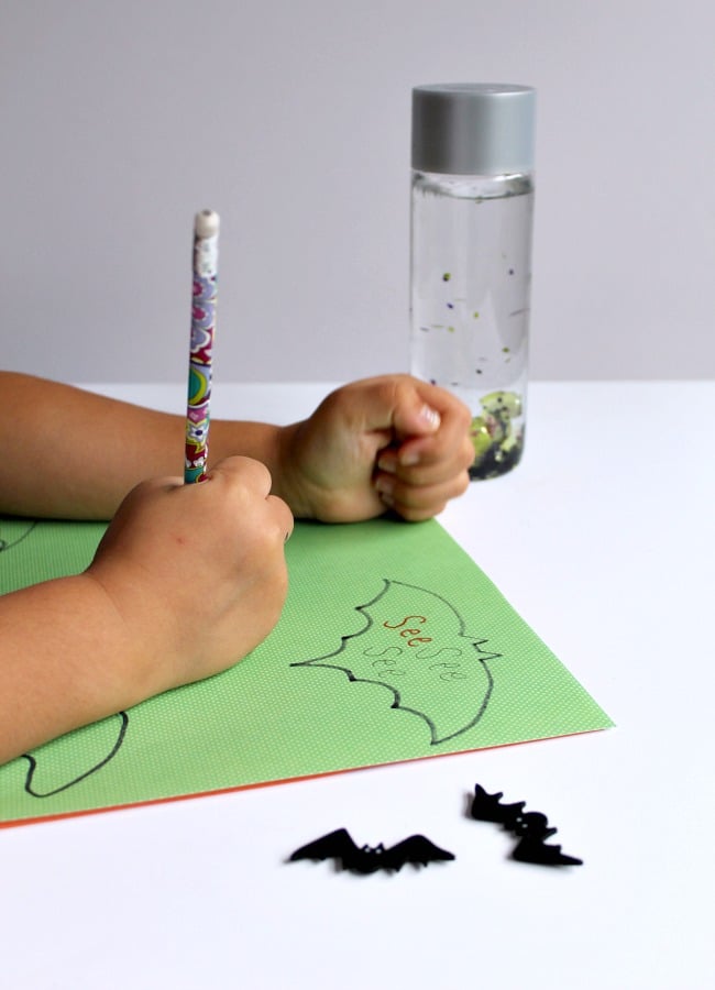 bat-themed-sight-word-writing-activity - The Educators' Spin On It Bat Themed Sight Word writing