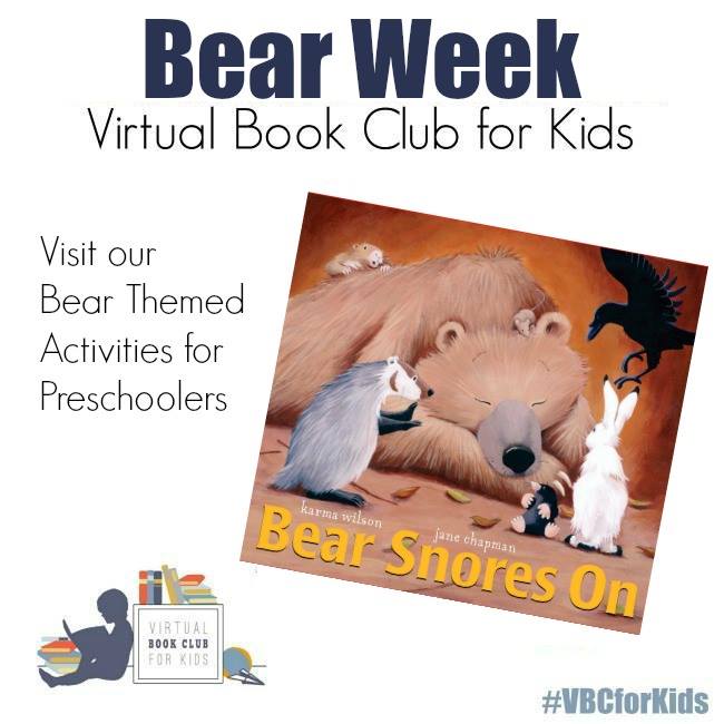 bear week vbc - The Educators' Spin On It Bear Week at the Virtual Book club for Kids