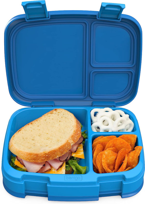 Bentgo Fresh Leak-Proof Versatile 4-Compartment Bento-Style Lunch Box - The Educators' Spin On It Bentgo Fresh Leak-Proof Versatile 4-Compartment Bento-Style Lunch Box