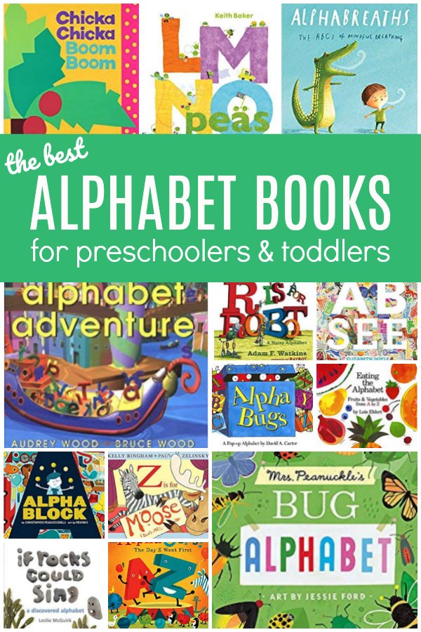 best-alphabet-books-preschool - The Educators' Spin On It featured books about the alphabet for preschoolers