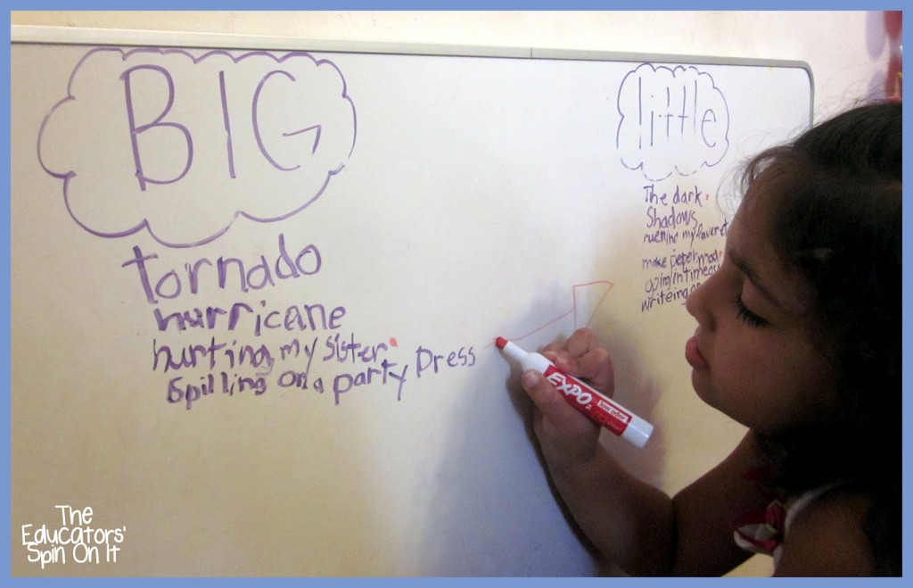 big+and+little+worries.jpg - The Educators' Spin On It Helping children with back to school anxieties with big and little worries