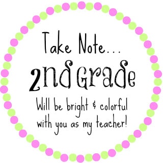 Teacher Gift Idea Printable Tag