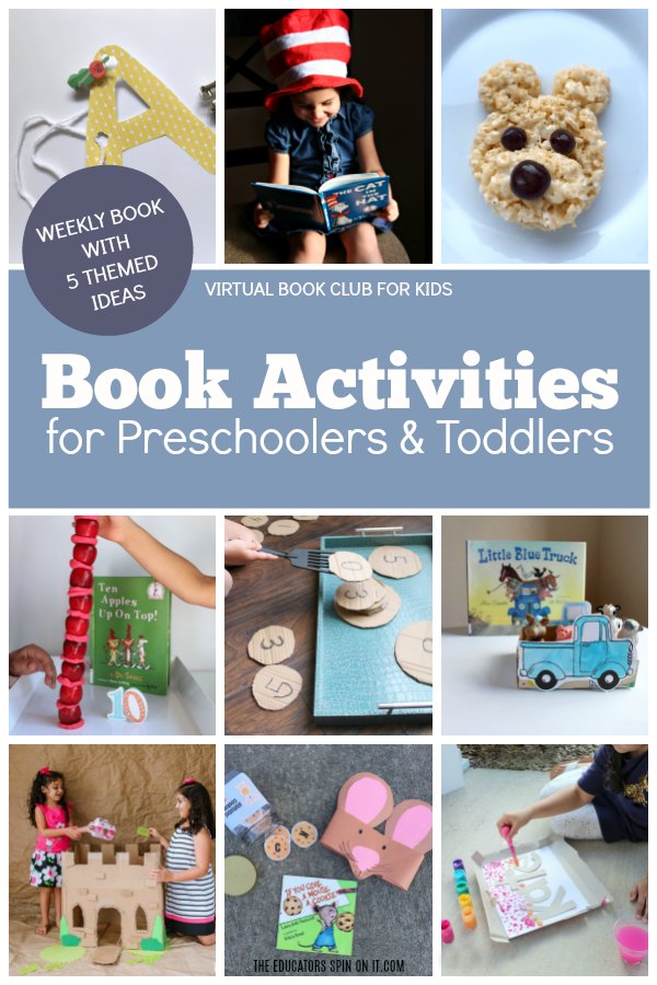 Book Activities for Preschoolers and Toddlers - The Educators' Spin On It Book Activities for Preschoolers and Toddlers
