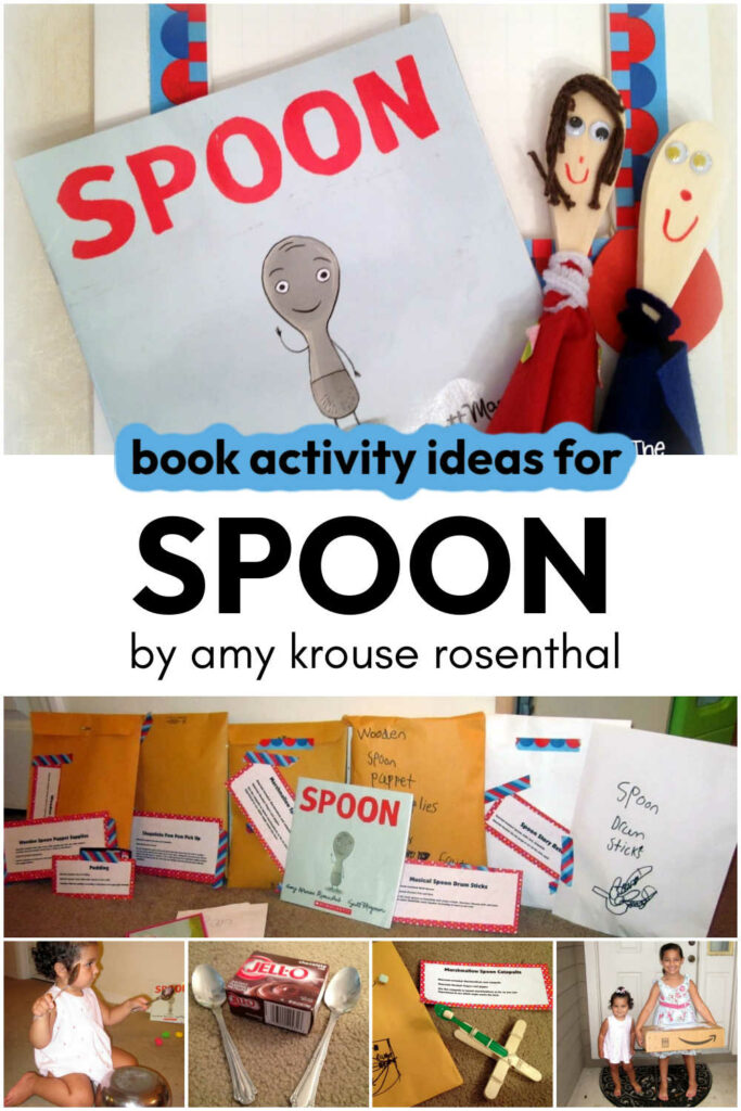 Book Activity Ideas Inspired by the Book Spoon by Amy Krouse Rosenthal