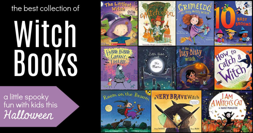 books-about-witches-for-kids-this-halloween - The Educators' Spin On It The Best Books About Witches for Kids
