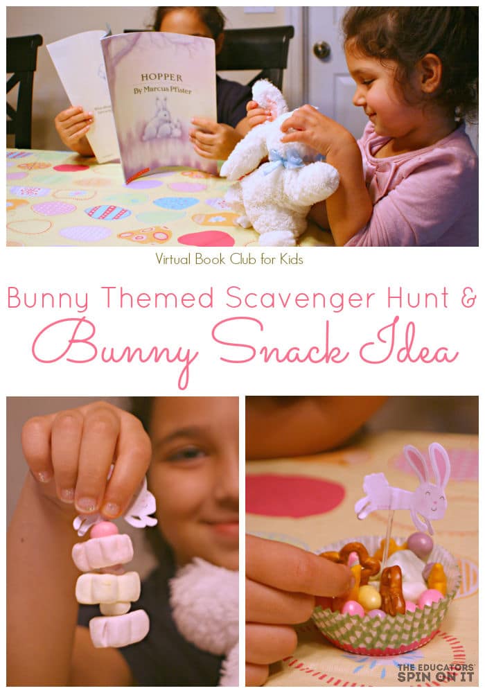 Bunny-snack-idea-for-easter-book-club - The Educators' Spin On It Bunny Snack Idea for Easter Themed Book Club