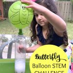 Butterfly Balloon STEM Challenge for Kids