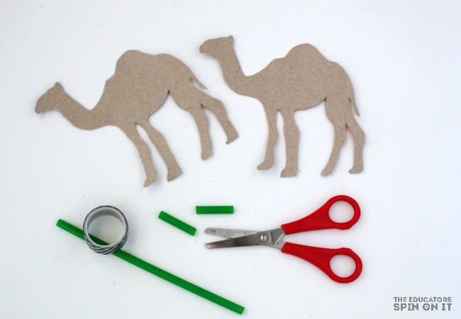 Camel STEAM Activity for Kids with Recycled Cardboard - The Educators' Spin On It