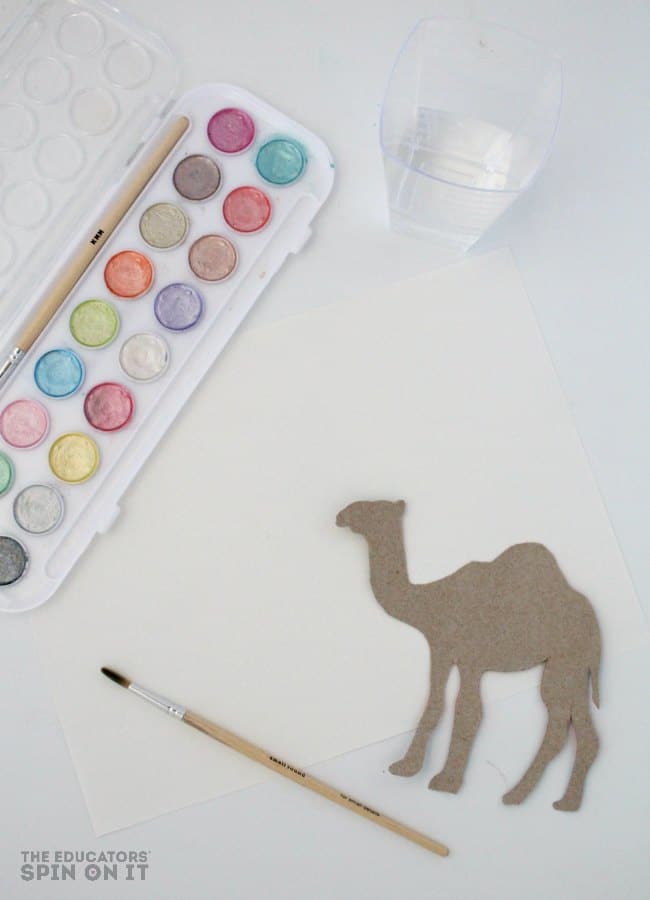 Camel Water Color Art Project for Kids - The Educators' Spin On It Camel Water Color Art Project for Kids