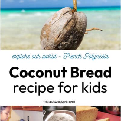Coconut Bread Recipe for Kids from French Polynesia