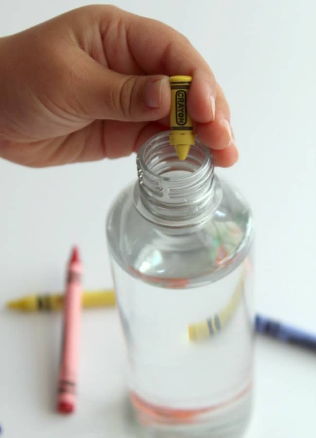Creating a Crayon Themed Sensory Bottle - The Educators' Spin On It Creating a Crayon themed Sensory Bottle for Math