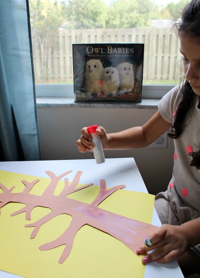 creating-a-tree-for-owl-babies-abc-activity - The Educators' Spin On It creating a tree for owl abc game