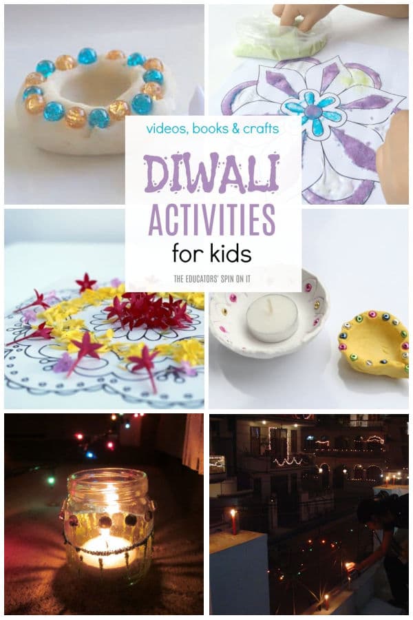 Diwali-activities-for-kids - The Educators' Spin On It Diwali Activities for Kids with Rangolis, Diyas, Books and more