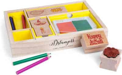Diwali Wooden Stamps 1 - The Educators' Spin On It Diwali Wooden Stamps
