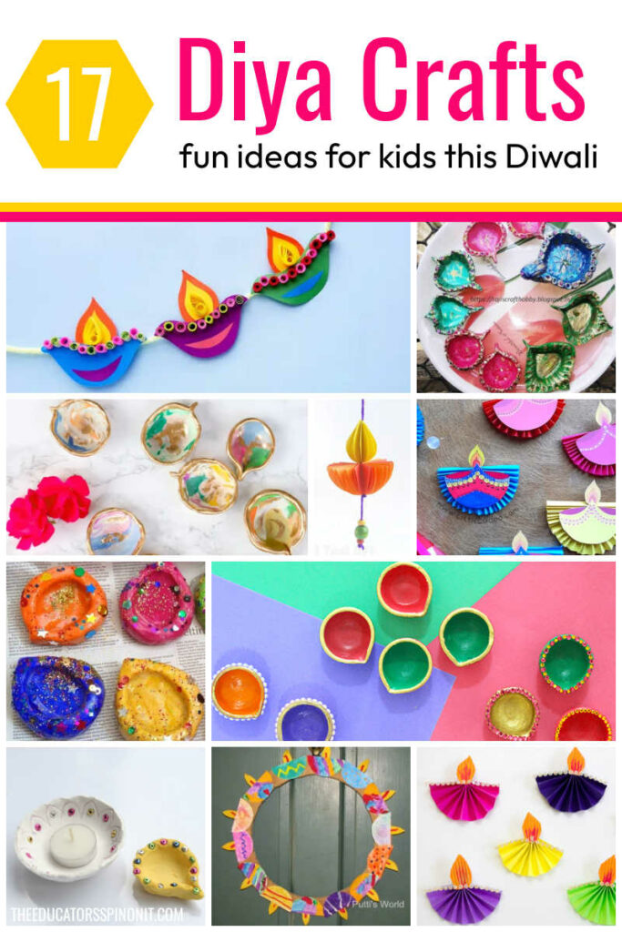diy-diya-crafts-for-kids - The Educators' Spin On It DIY Diya Crafts for Kids this Diwali