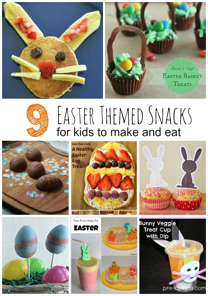 EAster%2Btheme%2Bsnacks.jpg - The Educators' Spin On It Bunny and Egg Shaped Easter Themed Snacks for Kids