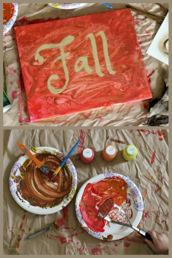 fall-painting-with-toddlers - The Educators' Spin On It Fall Painting with Toddlers