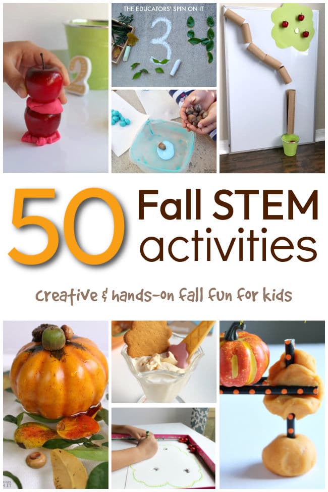 fall-STEM-activities-for-kids - The Educators' Spin On It 50+ Fall STEM Activities for Kids