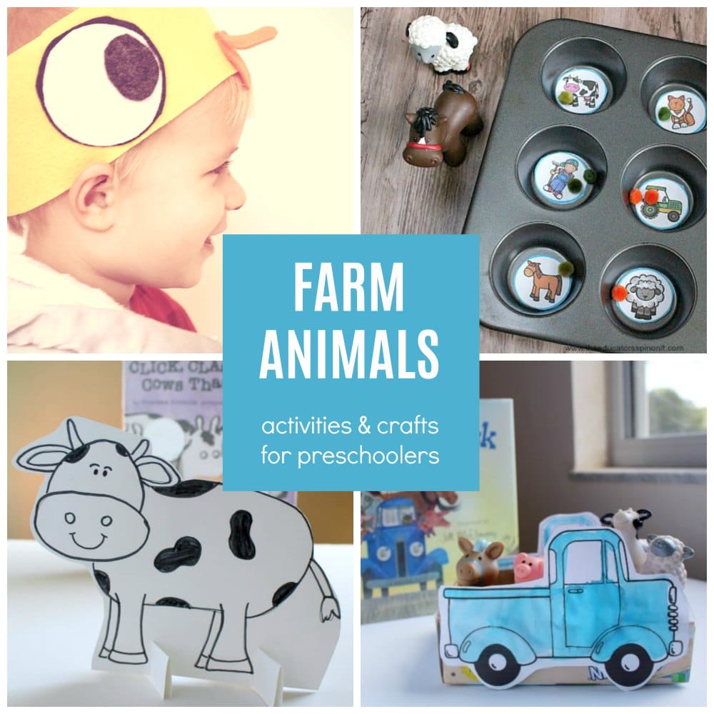 Farm Animals Activities and Craft Ideas for Preschoolers and Toddlers - The Educators' Spin On It Farm Animals Activities and Craft Ideas for Preschoolers and Toddlers