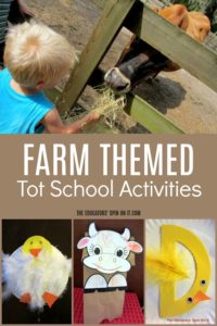 Farm Themed Tot School Activities - The Educators' Spin On It Farm Themed Tot School Activities