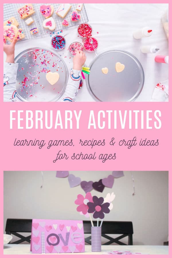february-activities-for-kids - The Educators' Spin On It february activities for school ages