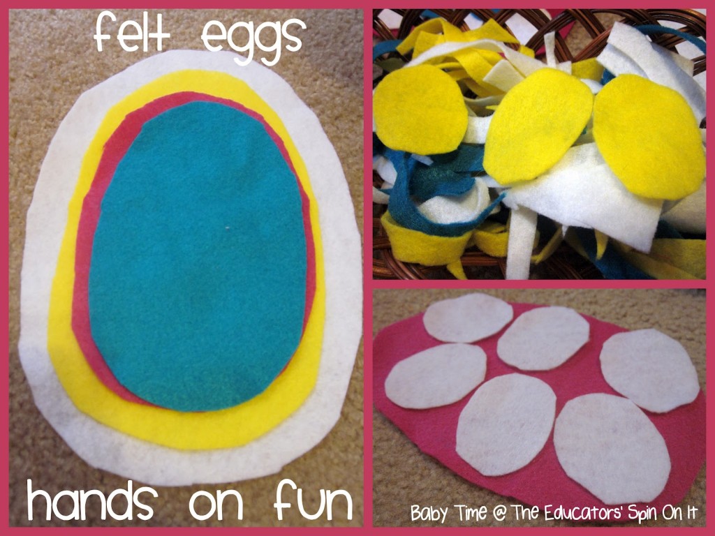 felt+eggs+blog.jpg - The Educators' Spin On It Eggs made from felt for toddler to play with for Easter Basket fun