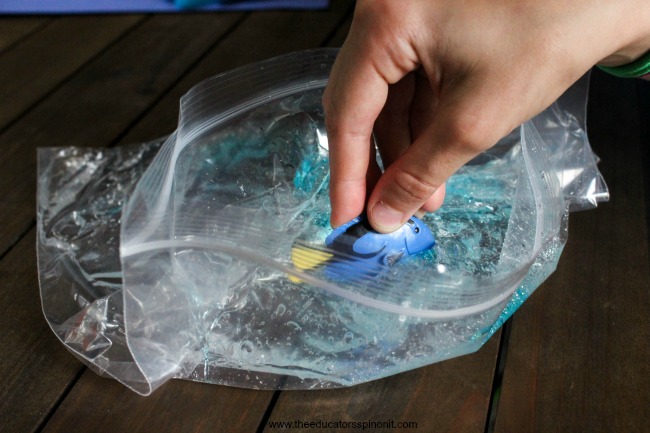 Finding Sight Words with Dory Sensory Bag (3 of 6) - The Educators' Spin On It