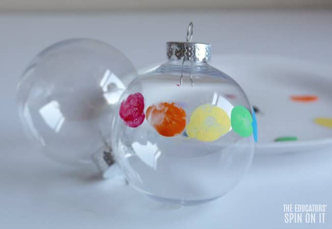 Fingerprint Train Ornament inspired by Freight Train - The Educators' Spin On It Fingerprint Train Ornament inspired by Freight Train