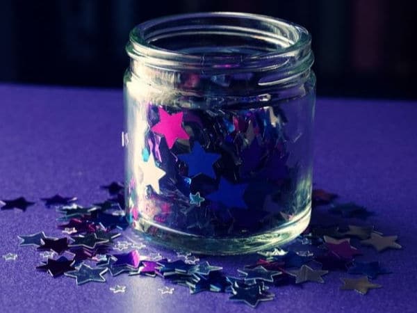 first-day-of-school-magic-dust-idea - The Educators' Spin On It First Day of School Magic Dust Idea for Kids with Star Sequins