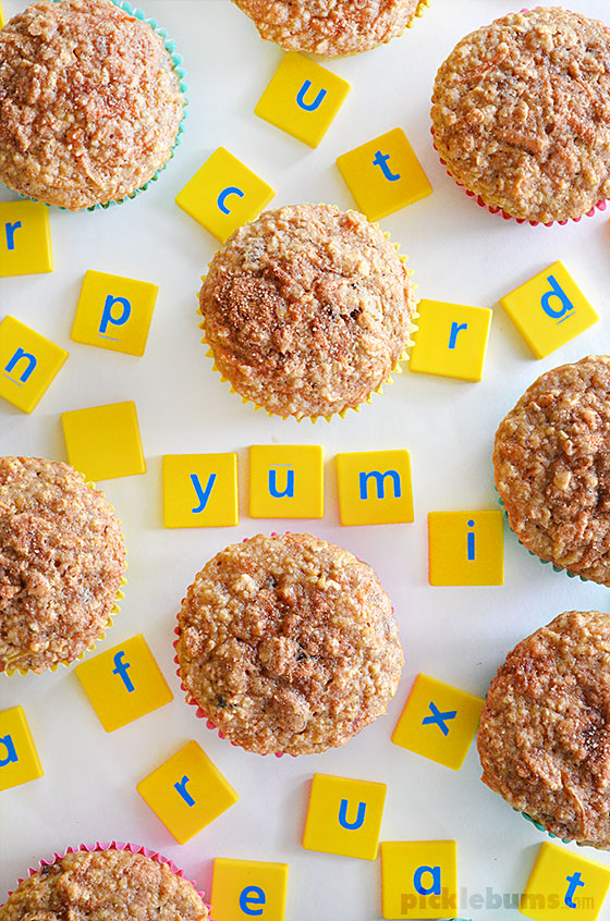 fruit-and-veggie-muffins2 - The Educators' Spin On It Fruit and Veggie Muffins Recipe