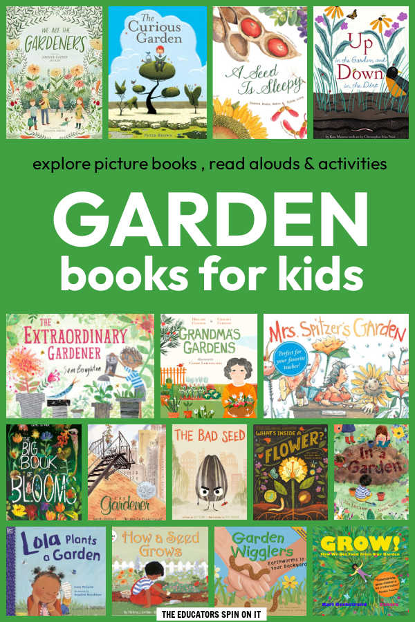 garden-books-for-kids - The Educators' Spin On It Gardening Books for Kids